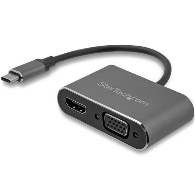 USB C to VGA and HDMI Adapter - Aluminum USB C to VGA and HDMI Adapter - Aluminum